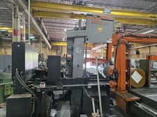 22" x 30" Hemsaw #VT140HA-60CTS, vertical band saw, 20' x 1.5" x .050" blade, 2018