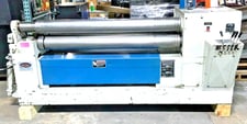 5' x 1/4" WDM #HIP-6-5, hydraulic plate bending rolls, 5" roll diameter, 5 HP, 3-roll driven, trim Control