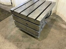 Carlton, 30 x 24 x 24, universal drill table, 90° table tilt
