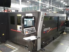 Amada #LCG-3015AJ, CNC fiber laser, 2000 watt, 5' x10'sheet, 121" X, 61" Y, 3.93" Z, NT Control, chiller