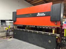 138 Ton, Amada #HFB-1254, CNC hydraulic press brake, 13' 9" OA, 148" between housing, 7" stroke, 16.1"