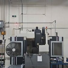 Viper #VMC-1632AG, vertical machining center, 6000 RPM, 32 automatic tool changer, thru spindle coolant, Cat