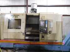Dainichi #F50, CNC lathe, 27.5" swing, 18" chuck, 4.7" bar, 27.5" dia., 50" lgth, 50 HP, 1120 RPM, 2-Axis