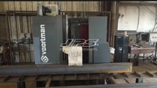 Voortman #V600, CNC Single Spindle Beam Drill Line, 60' table, 2500 RPM, Vacam CNC, 480 Volt, 3PH, 2017