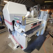 3.5" Mereen-Johnson #424-DC, Multi-Blade Rip Saw, 14" max. tool diameter, 22" min. cut length, 6" throat, 24"