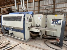 Weinig #Unimat-1000, Six-Head Moulder, 9" width x 6" H capacity, 1-13/16" spindle diameter, 10-29.5 HP, 460