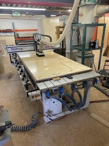 Techno #4896LC, CNC Woodworking Router, 4' x 8' table, 50" X, 96" Y, 8.9" Z, 5 HP spindle motor