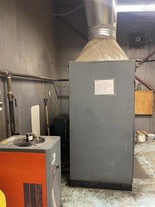 267 cfm, 125 psi, Atlas Copco #GA-55, Rotary Screw Air Compressor, 75 HP, 1755 RPM, Elektronikon operator