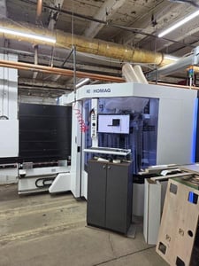 Homag #Drillteq-V-310, CNC Vertical Machining Center, 120" X, 49.2" Y, 3.1" max. part thickness, 13.4 HP