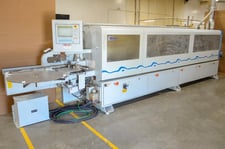 Brandt #KDF-970, Edgebander w/ Pre-Mill & Corner Rounding, 0.4-20 mm edgebanding thickness, 8-60 mm panel