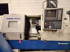 Daewoo Doosan #Puma-200LMC, CNC Lathe, 20.1" Swing, 10" Chuck, 2.6" Bar, 13.8" diameter x 15.8" L Turning