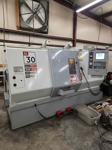 Haas #SL-30, CNC Lathe, 2-Axis, 30" Swing, 39" Machining length, 10" Chuck, 3" Bar, 17" Turning diameter, 30