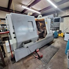 Haas #SL-30, CNC Lathe, 2-Axis, 30" Swing, 39" Machining length, 10" Chuck, 3" Bar, 17" Turning diameter, 30