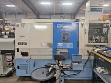 Hyundai Kia #SKT-15-LMS, CNC Lathe, 4-Axis, 20.9" Machining length, 6" Chuck, 1.7" Bar, 15 HP, 6000 RPM, 2005