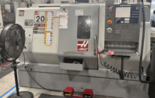 Haas #SL-20T, CNC Lathe, 23" Swing, 24" Machining length, 8" Chuck, 2" Bar, 10.3" Turning diameter, 20 HP