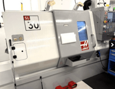 Haas #SL-30T, CNC Lathe, 2-Axis, 30" Swing, 32" Machining length, 10" Chuck, 3" Bar, 17" Turning diameter, 30
