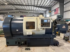 Johnford #SL-500A, CNC Lathe, 2-Axis, 22.8" Swing, 28" Machining length, 12" Chuck, 4.1" Bar, 17.7" Turning
