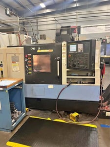 Daewoo Doosan #Lynx-300M, CNC Lathe, 25.6" Swing, 30" Centers, 10" Chuck, 3" Bar, 17.7" Turning diameter