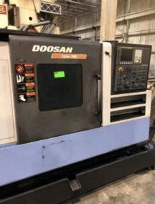 Daewoo Doosan #Lynx-300, CNC Lathe, 2-Axis, 25.6" Swing, 30.1" Machining length, 10" Chuck, 3" Bar, 17.7"
