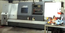 Samsung #SL35B/1500, CNC Lathe, 23.6" Swing, 60.2" Machining length, 15" Chuck, 3.4" Bar, 16.5" Turning