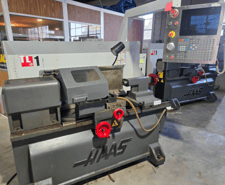 Haas #TL-1, CNC Lathe, 16" Swing, 8 " Chuck, 2.2" Bar, 2.5" Bore, 16" Cutting diameter, 10 HP, 1800 RPM, 2013