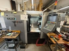 Hurco #TM8I, CNC Lathe, 20.6" Swing, 2.6" Bar, 14" diameter x 20.6" L Turning Size, 31 HP, 4000 RPM