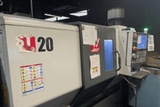 Haas #ST-20T, CNC Lathe, 2-Axis, 21" Swing, 22.5" Machining length, 8" Chuck, 2.5" Bar, 13" Turning diameter