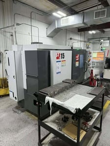 Haas #ST-15, CNC Lathe, 2-Axis, 16.5" Swing, 12" Machining diameter, 16" Centers, 8" Chuck, 3.5" Bore, 20 HP