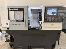 Okuma #Genos-L3000-E, CNC Lathe, 3-Axis, 20.4" Swing, 19.69" Machining length, 10" Chuck, 13.39" Turning