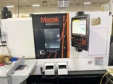 Mazak #Quick-Turn-200MS, CNC Lathe, 4-Axis, 26.6" Swing, 22.7" Machining length, 2.6" Bar, 14.8" Turning