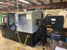 Feeler #DMC-DL-22LA, CNC Lathe, 21.7" Swing, 19.3" Centers, 10" Chuck, 2.6" Bar, 11" Turning diameter, 4000