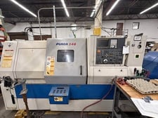 Daewoo Doosan #Puma-240B, CNC Lathe, 21.7" Swing, 22.1" Machining length, 2.5" Bar, 3" Bore, 13.8" Turning