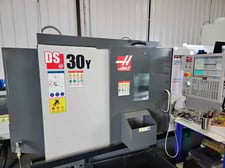 Haas #DS-30Y, CNC Lathe, 31.8" Swing, 23" Machining length, 8" Chuck, 2" Bar, 18" Turning diameter, 30 HP