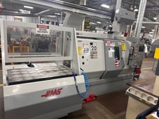 Haas #SL-20, CNC Lathe, 2-Axis, 23" Swing, 24" Machining length, 8" Chuck, 2" Bar, 10.3" Turning diameter, 20