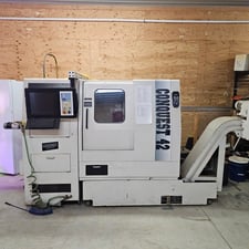 Hardinge #Conquest-42, CNC Lathe, 18 kW, 1991