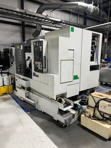 Mori Seiki #NL2000-SMC/500, CNC Lathe, 4-Axis, 36.4" Swing, 8" Chuck, 2.5" Bar, 14" Turning diameter, 20 HP