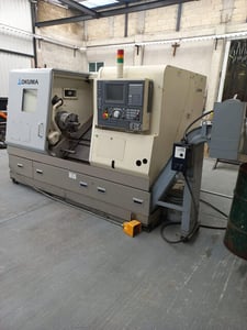 Okuma #Captain-L470, CNC Lathe, 24.4" Swing, 25.5" Machining length, 11" Chuck, 3.5" Bar, 16.5" Turning