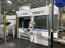 Modig #HHV2, 5-Axis CNC horizontal machining center, 60" X, 20" Y, 10" Z, 30000 RPM, HSK-A63 taper, coolant