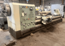 35" x 120" Victor #PA-35, Big Bore, Oil Country engine lathe, 3-jaw front & rear mounted chucks