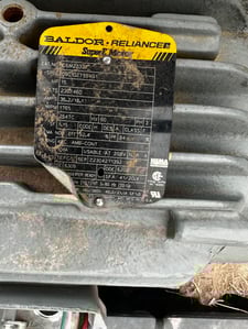 15 HP 1765 RPM Baldor, Frame 254TC, tefc, 3PH, 60HZ, 0944M, TEFC, F / CEM2333T