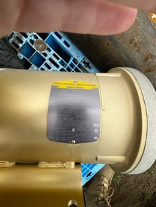 5 HP 3470 RPM Baldor, Frame 184TC, tefc, 3PH, 60HZ, 3630M, TEFC, F1 / CEM3613T