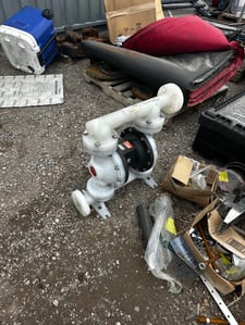 ARO #PD15P-FPS-PTT, double diaphragm pump