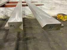 96" L, Male & female press brake die set, 1/2" tang