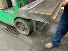 96-1/2" L, Male & female press brake die set, 1/2" tang