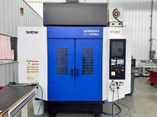 Brother #Speedio-W1000XD2, Drilling & Tapping Center, 39.4" X, 19.7" Y, 15" Z, 17.5 HP, 10000 RPM, BT-30