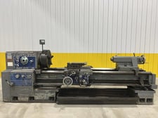 34" x 100" Hercules #HR2000, Engine Lathe, 16.25" Bore, 30"/28" 4-jaw chucks, 12.5" Steady rest, 30 HP, 350