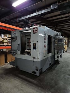Haas #EC-400, Horizontal Machining Center, 4-Axis, 20" X, 20" Y, 20" Z, 15.75" x 15.75" Pallet, 20 HP, 8000