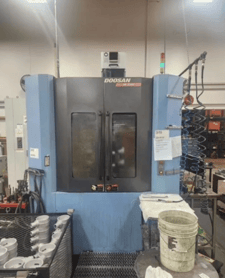 Daewoo Doosan #HP5100, Horizontal Machining Center, 4-Axis, 33.5" X, 27.6" Y, 29.5" Z, 19.7" x 19.7" Pallet
