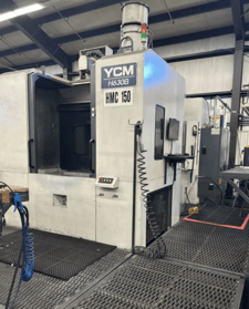 YCM #H630B, CNC Horizontal Machining Center, 4-Axis, 41.3" X, 33.5" Y, 33.5" Z, 24.8" x 24.8" Pallet, 40 HP