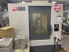 Haas #EC-400, Horizontal Machining Center, 4-Axis, 20" X, 20" Y, 20" Z, 15.75" x 15.75" Pallet, 20 HP, 12000